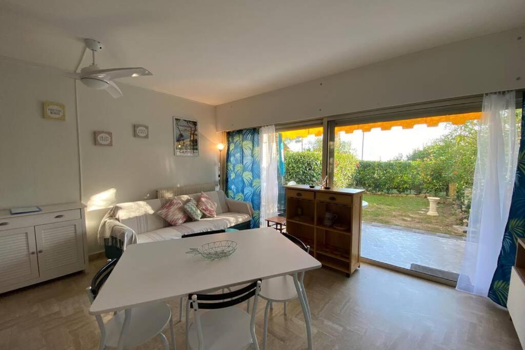 C037-Nice Studio With Garden And Parking - Near Beach Кан Екстериор снимка